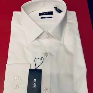 Hugo Boss Slim fit Dress shirt white size 16-34/35